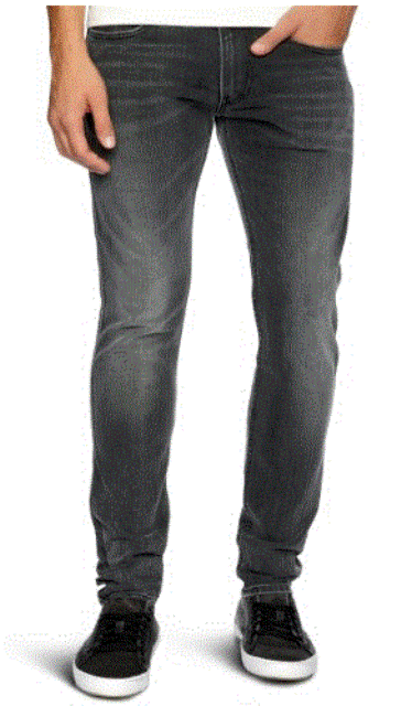 Replay Anbass Boot Cut Men's Jeans Denim - Kliknutím na obrázek zavřete