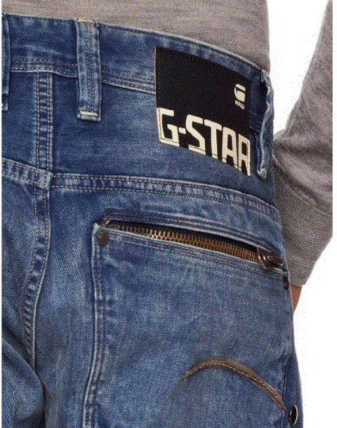 G-Star Raw Attacc Straight Medium Aged Mens Jeans - Kliknutím na obrázek zavřete