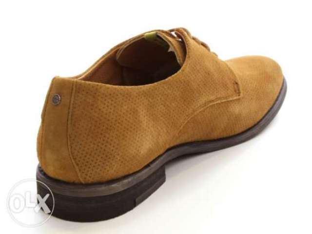 Replay Dome Brown Brogue Leather Mens Shoes - Kliknutím na obrázek zavřete
