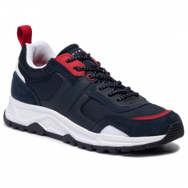 Tommy Hilfiger Mens Mix Low-top Sneakers