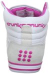 Drunknmunky Womens Boston Classic White/Pink Lace Up