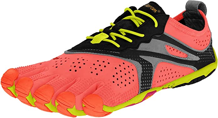 Vibram FiveFingers Womens V-RUN Outdoor Running Shoes Coral
