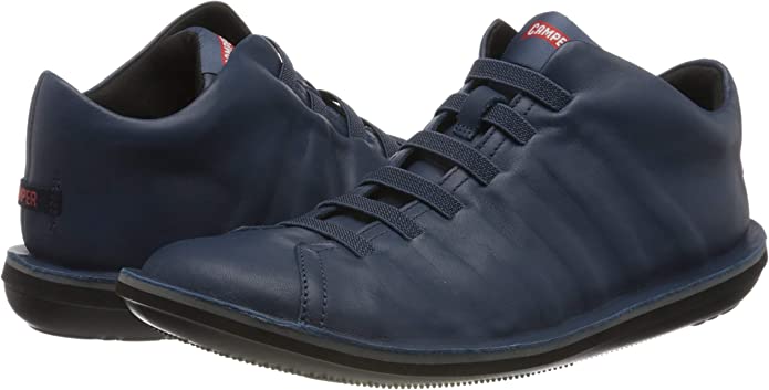 Camper Beetle Ankle Boot Leather Sneakers Blue