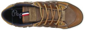 Pepe Jeans Men's Industry Fashion Trainer Brown