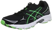 Asics T231N Men's Gel Galaxy 5 Black/Green/White Running Shoes