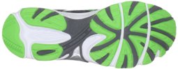 Asics T231N Men's Gel Galaxy 5 Black/Green/White Running Shoes