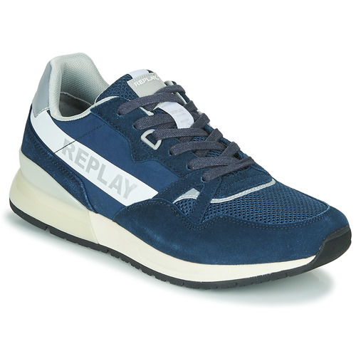 Replay CARWASH men's Shoes (Trainers) in Blue