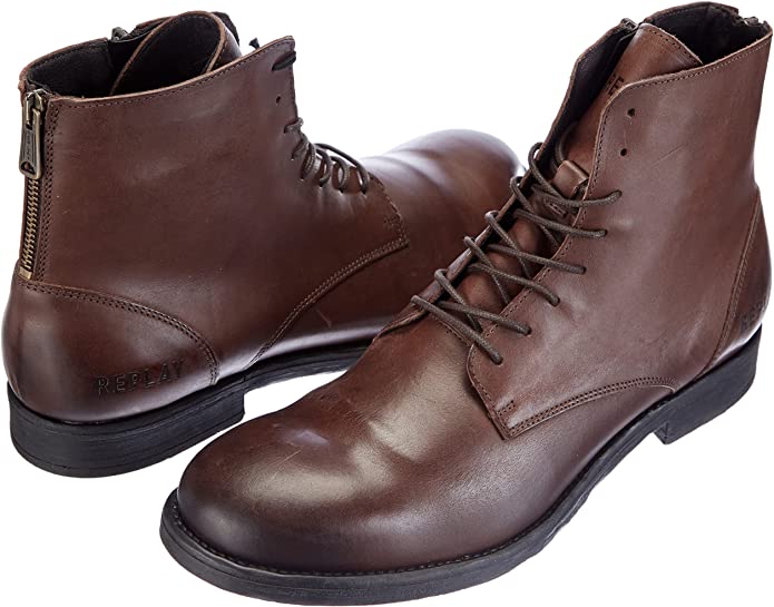 Replay Men's City-Booster Mode Leather Boots