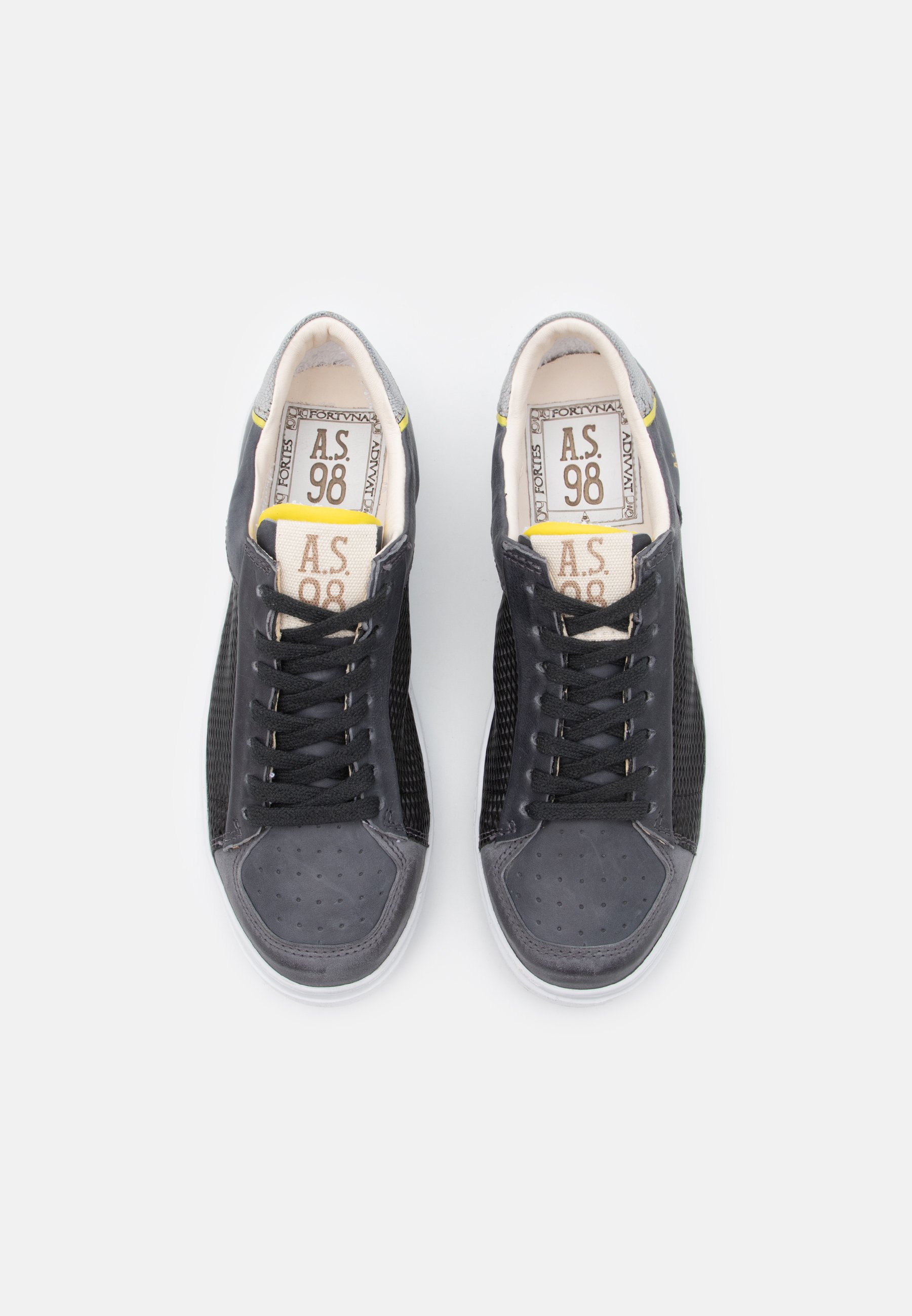 A.S. 98 Leather Fortuna Indigo Sneakers