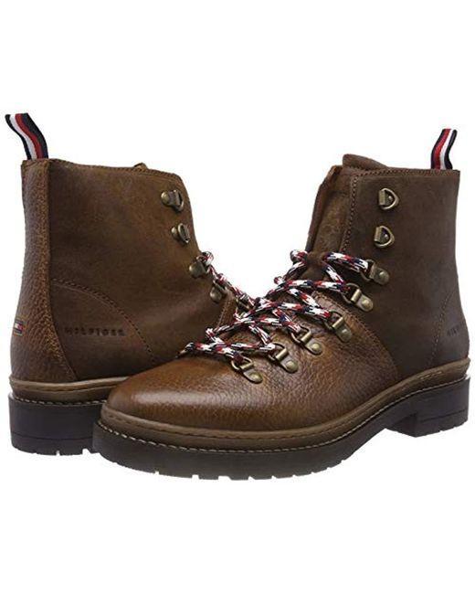 Tommy Hilfiger Mens Elevated Outdoor Hiking Combat Boots