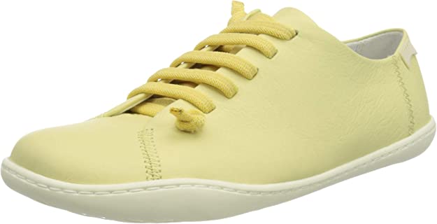 Camper Peu Cami Yellow Lop-Top Sneakers
