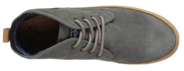 Pepe Jeans Mens Stockport High-Top Dark Grey Marl - Kliknutím na obrázek zavřete