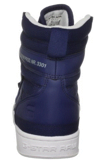 G-Star Raw Men's Core II Integer Boot Navy Leather/Textile - Kliknutím na obrázek zavřete