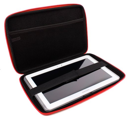 Neoprenové pouzdro na tablet 10,1 palců, RED - Kliknutím na obrázek zavřete