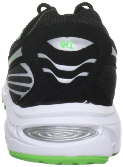 Asics T231N Men's Gel Galaxy 5 Black/Green/White Running Shoes - Kliknutím na obrázek zavřete