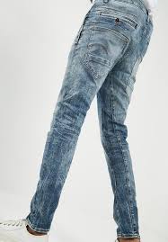 G-STAR RAW Mens D-STAQ 3D Skinny Jeans Blau - Medium Aged