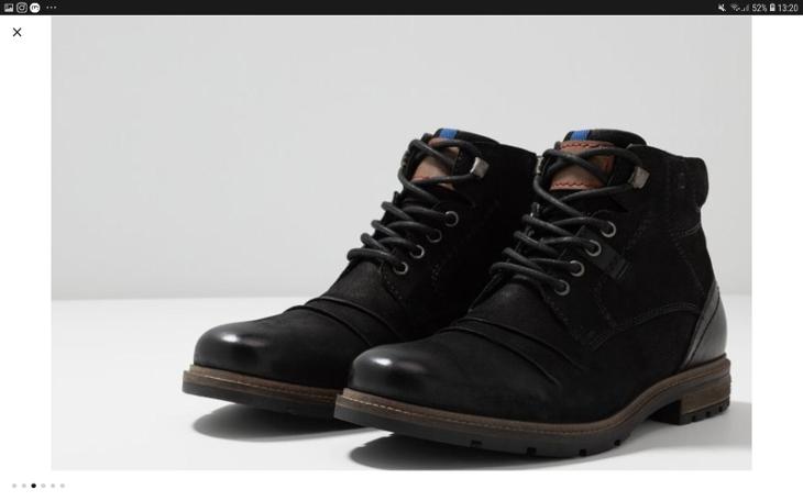 PIER ONE Black Mens Ankle Zip Boots - Kliknutím na obrázek zavřete