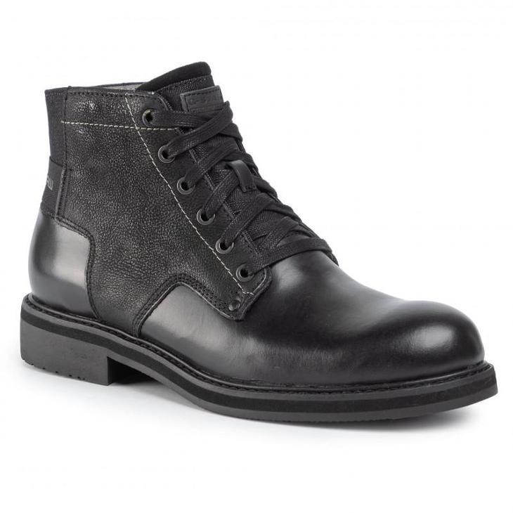 G-Star Men's Garber Lace Up Boot Black Leather