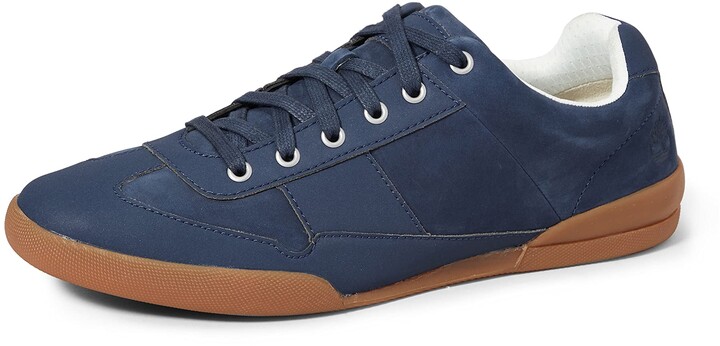 Timberland Split Cupsole Oxford Leather Mens Shoes Navy