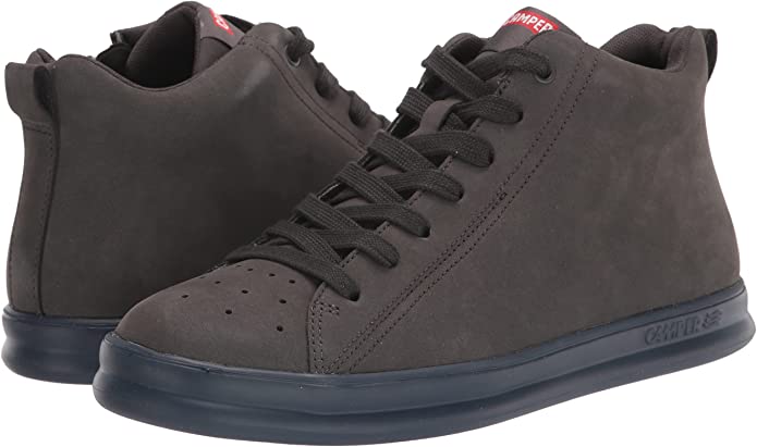 Camper Runner Four Ankle Boot Leather Shoes - Dark Grey