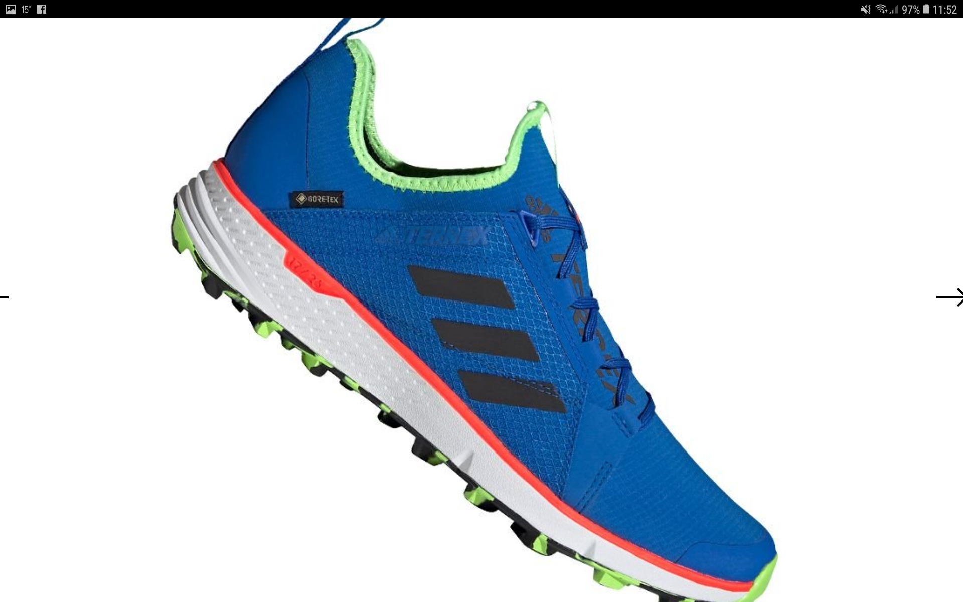 Adidas Performance Terrex Speed. GORE-TEX Trail Running Shoes