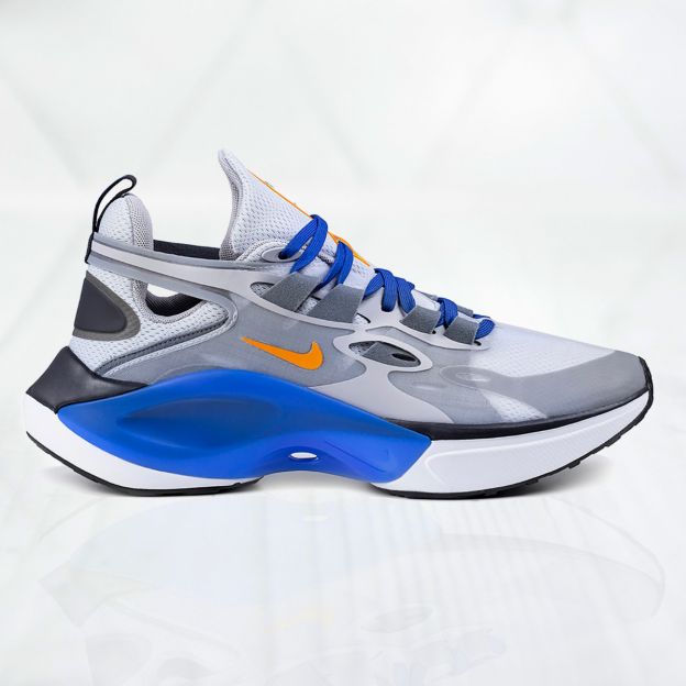 NIKE SIGNAL D/MS/X Trainers Mens Grey/Blue